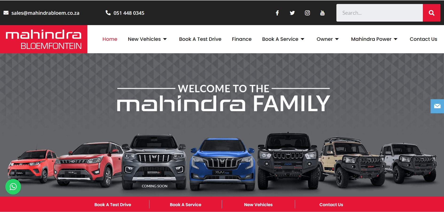 Mahindra bloemfontein